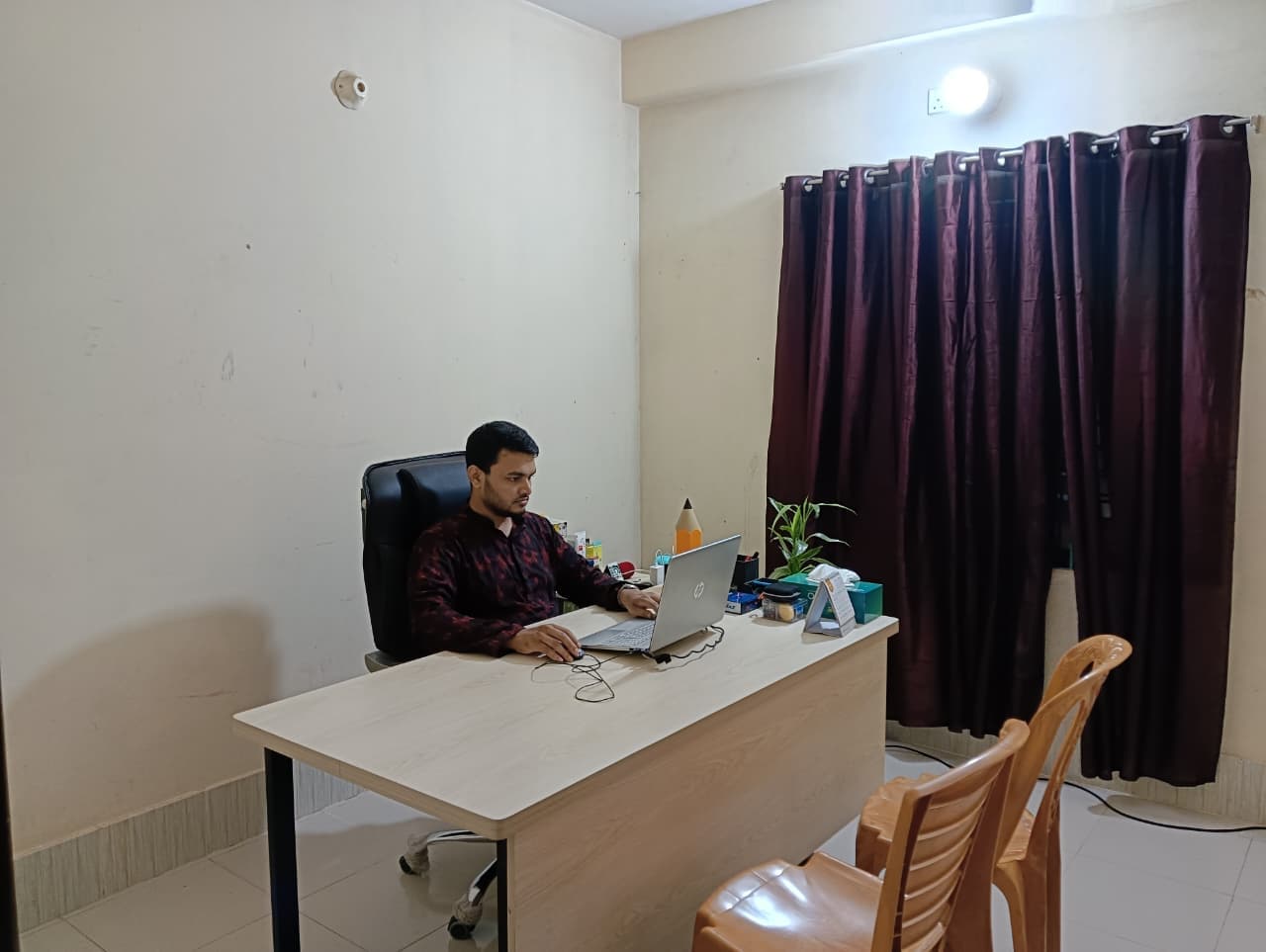 Founder's office at Nur Marketing Agency